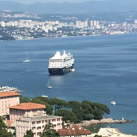 Kaki Nur 5 Minuten über Die Treppe Zum Strand, Mit Fantastischer Aussicht Und Freiem Parken * Opatija